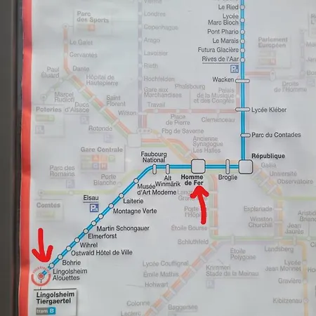 Strasbourg Centre Historique Acces Direct En Tram Et Aeroport